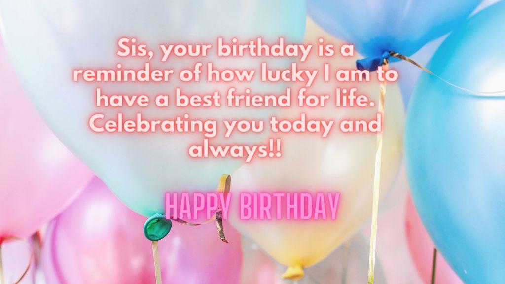 The Importance of Happy Birthday Messages for Your Sister - Info India ...